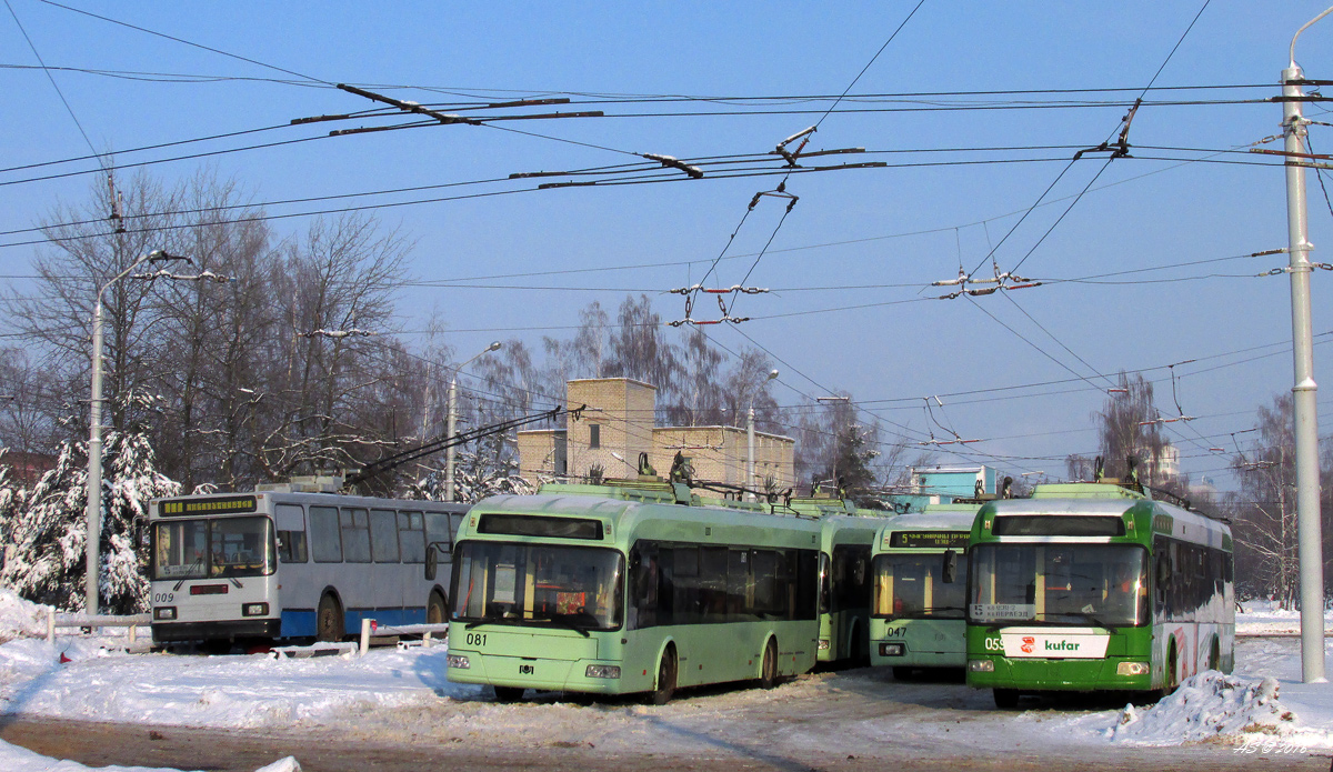 Могилёв, БКМ 32102 № 081; Могилёв, БКМ 32102 № 059; Могилёв — Конечные станции