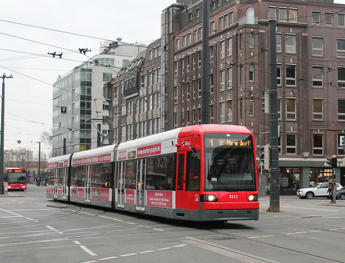Бремен, Bombardier GT8N1 № 3111