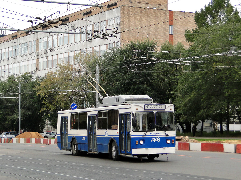 Москва, ЗиУ-682ГМ1 (с широкой передней дверью) № 7446