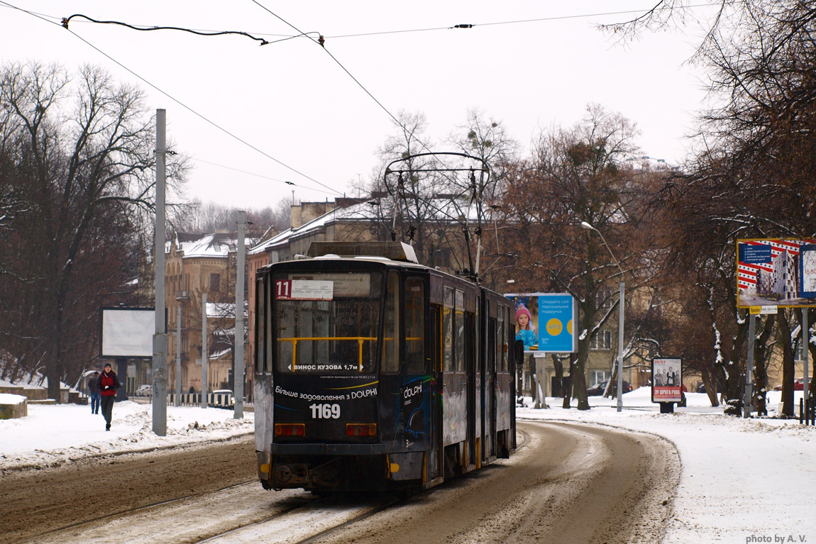 Львов, Tatra KT4D № 1169