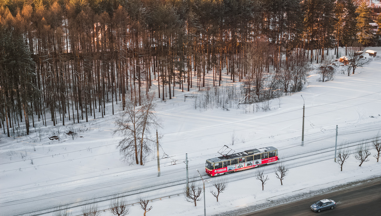 Ижевск, Tatra T6B5SU № 2009; Ижевск — Линии электротранспорта