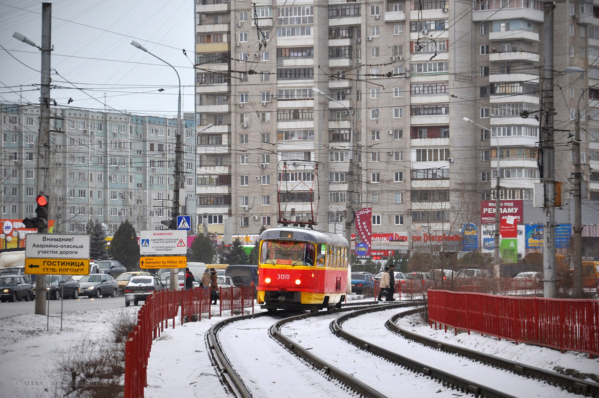 Wolgograd, Tatra T3SU (2-door) Nr. 3010