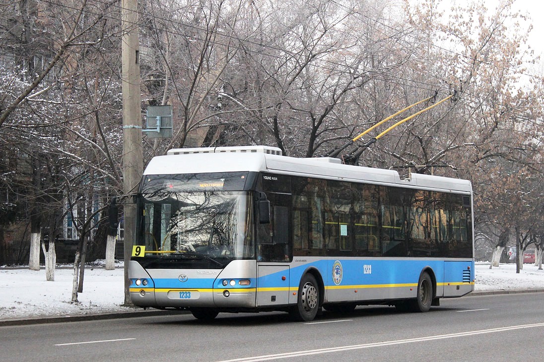 Алматы, YoungMan JNP6120GDZ (Neoplan Kazakhstan) № 1233