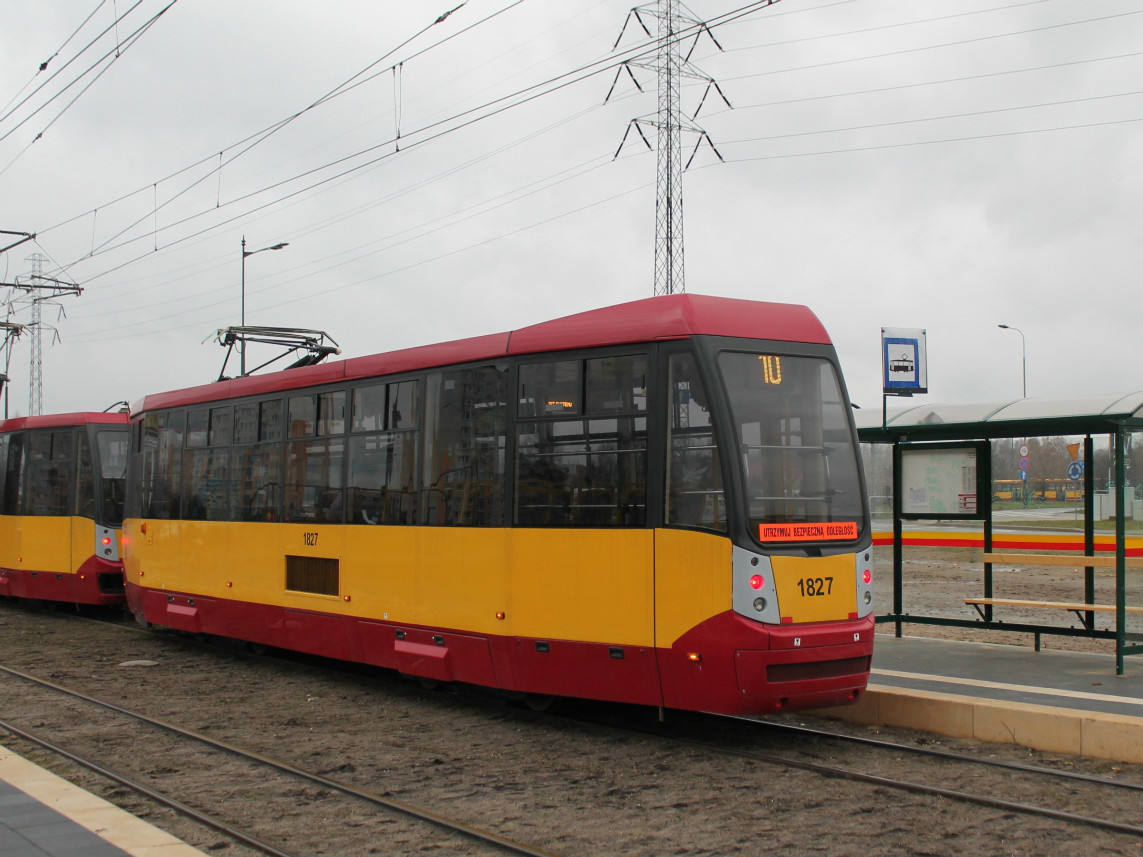 Лодзь, Konstal/MPK 805N-MD14 № 1827