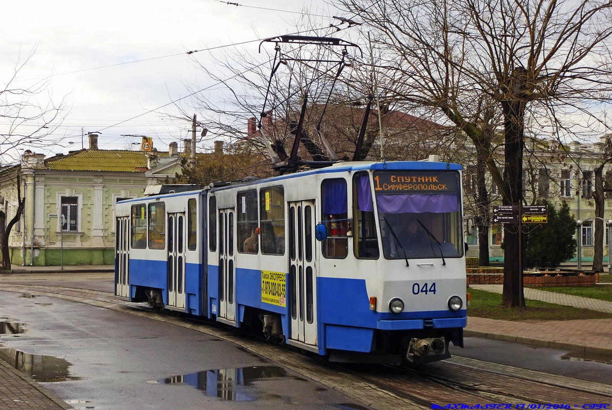 Евпатория, Tatra KT4SU № 044