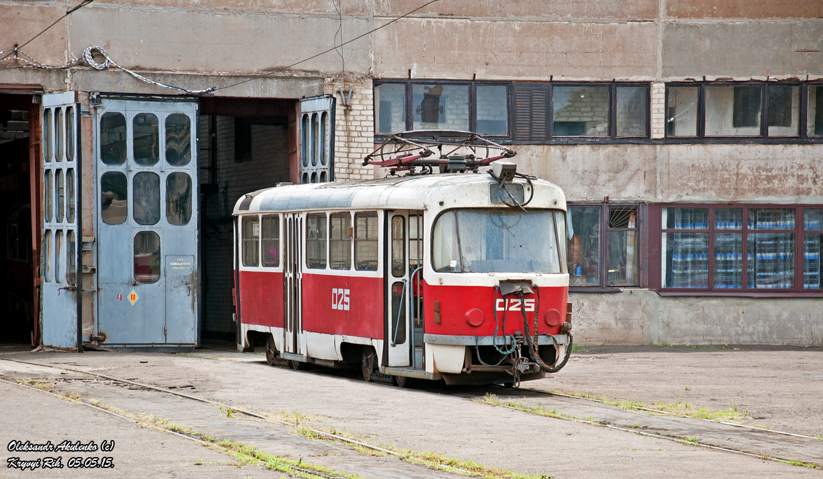 Krivijriha, Tatra T3SU № 025