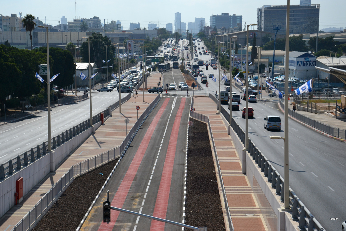 Тель-Авив — Строительство красной линии ЛРТ