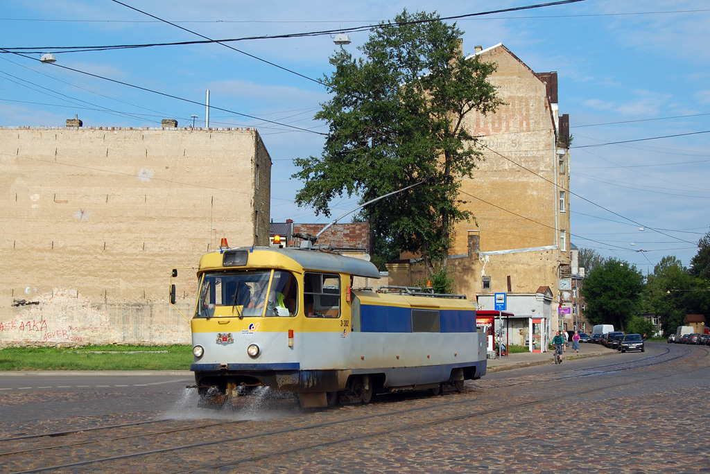 Рига, Tatra T3SU (двухдверная) № 3-302