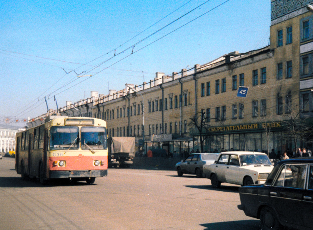 Oryol, ZiU-682V № 038; Oryol — Historical photos [1992-2005]; Oryol — Route desk