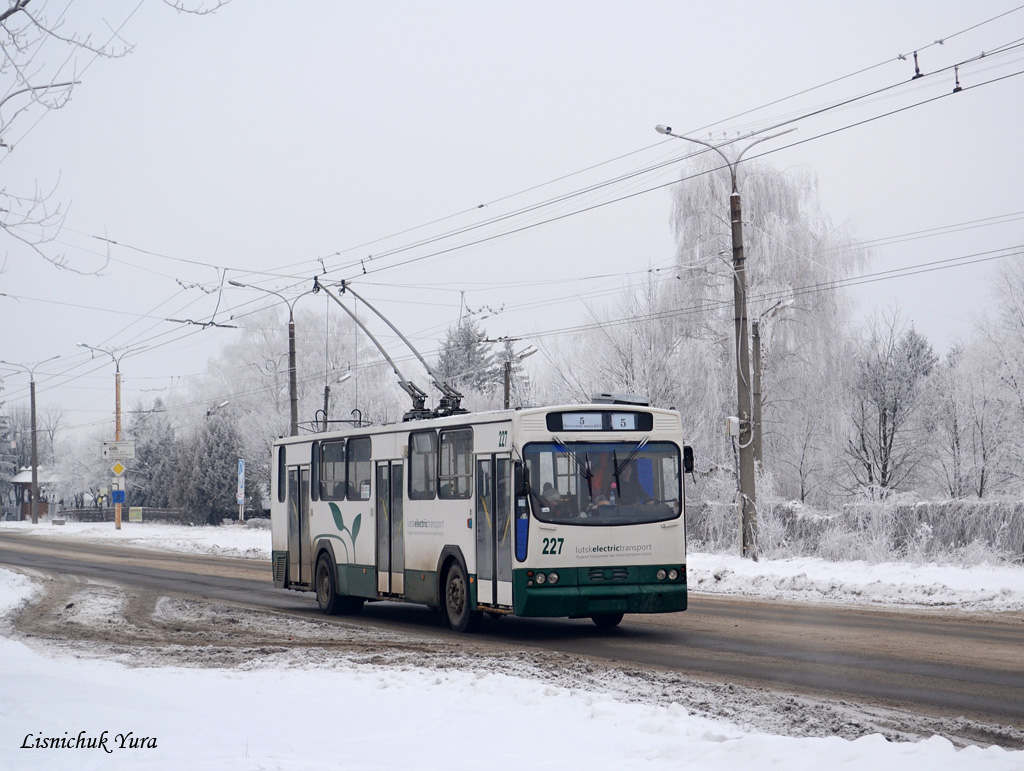 Луцк, Jelcz/KPNA PR110E № 227 Луцк, Jelcz/KPNA PR110E № 227