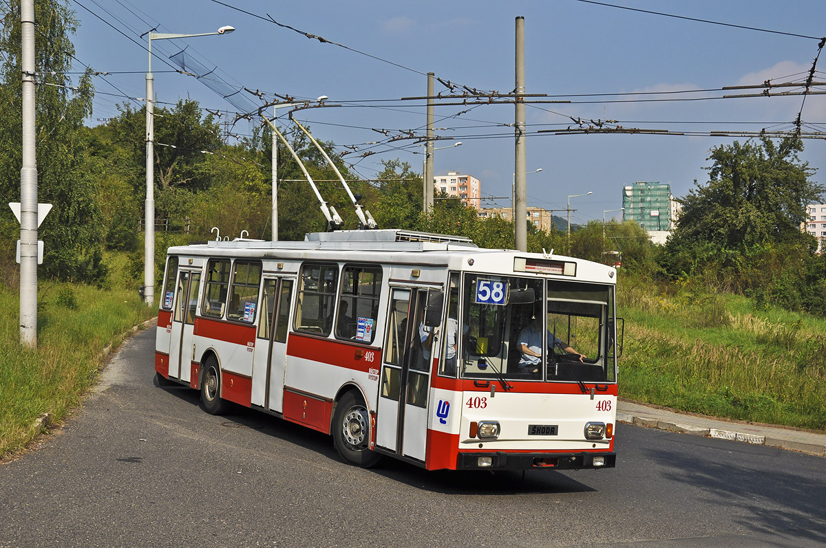 拉貝河畔烏斯季, Škoda 14Tr08/6 # 403