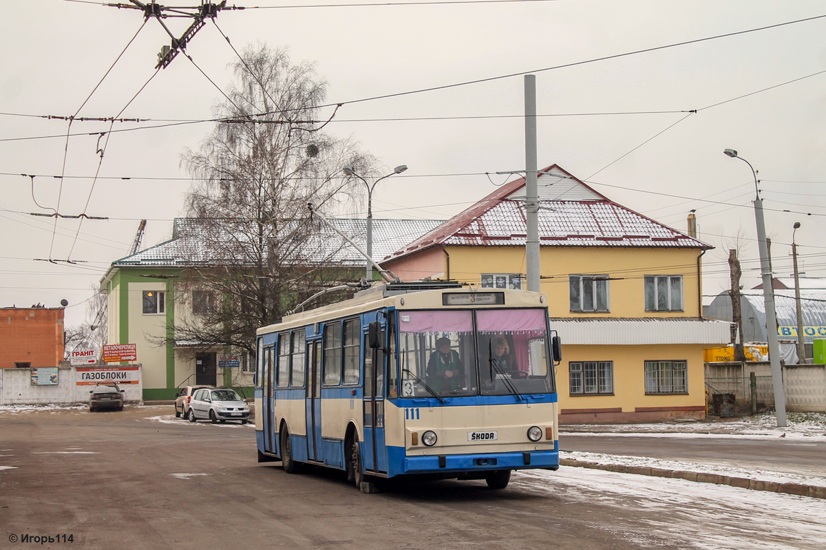 Ровно, Škoda 14Tr89/6 № 111