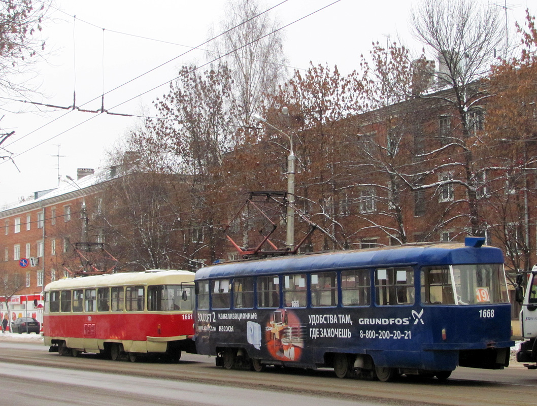 Нижний Новгород, Tatra T3SU № 1668