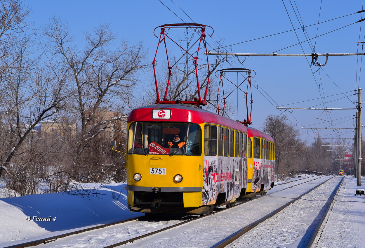 Volgograd, Tatra T3SU Br. 5751; Volgograd, Tatra T3SU Br. 5752