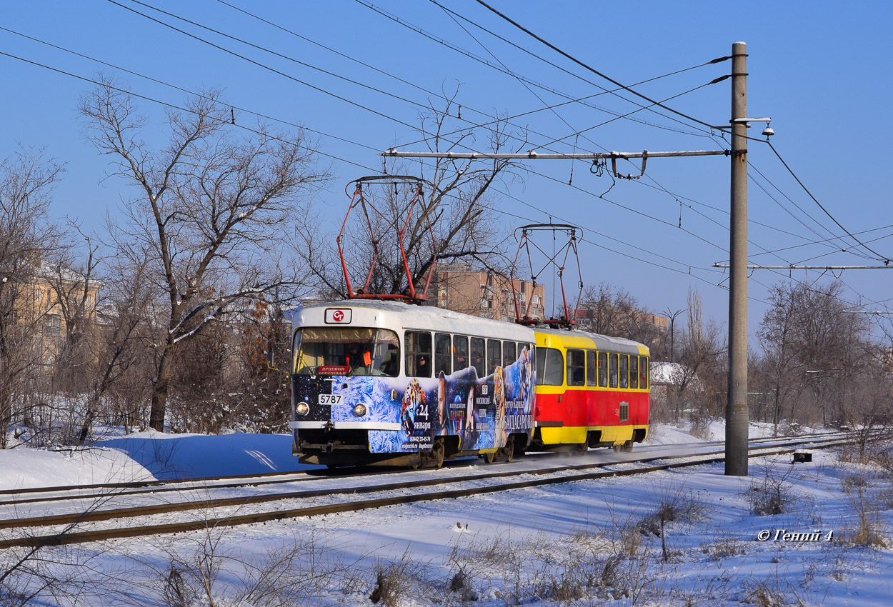 Волгоград, Tatra T3SU № 5787; Волгоград, Tatra T3SU № 5788