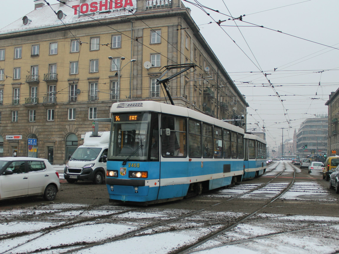 Вроцлав, Konstal 105NWr № 2468