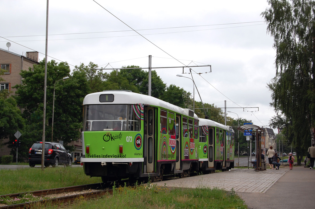 Даугавпилс, Tatra T3DC2 № 073 Даугавпилс, Tatra T3DC2 № 073