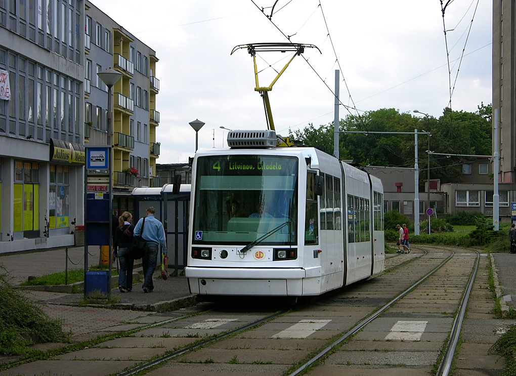 Мост ― Литвинов, Škoda 03T5 Astra/Anitra № 201