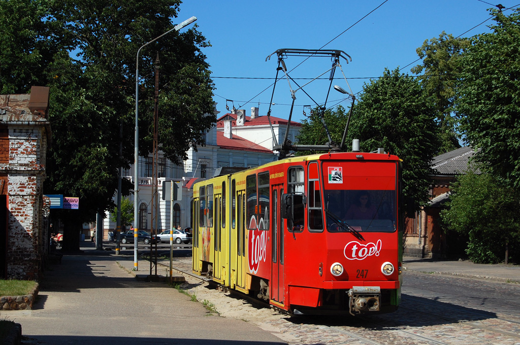 Лиепая, Tatra KT4D № 247