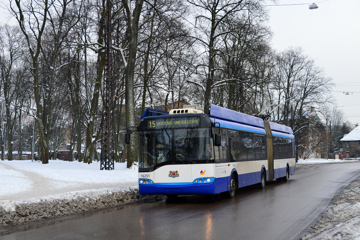 Рига, Solaris Trollino II 18 Ganz № 16251