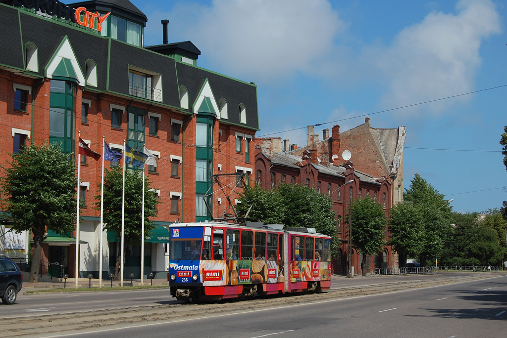 Лиепая, Tatra KT4D № 236