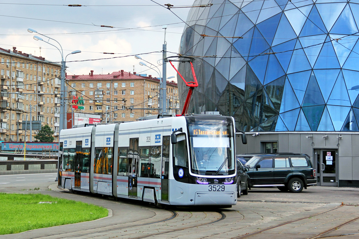 Moskau, 71-414 (Pesa Fokstrot) Nr. 3529