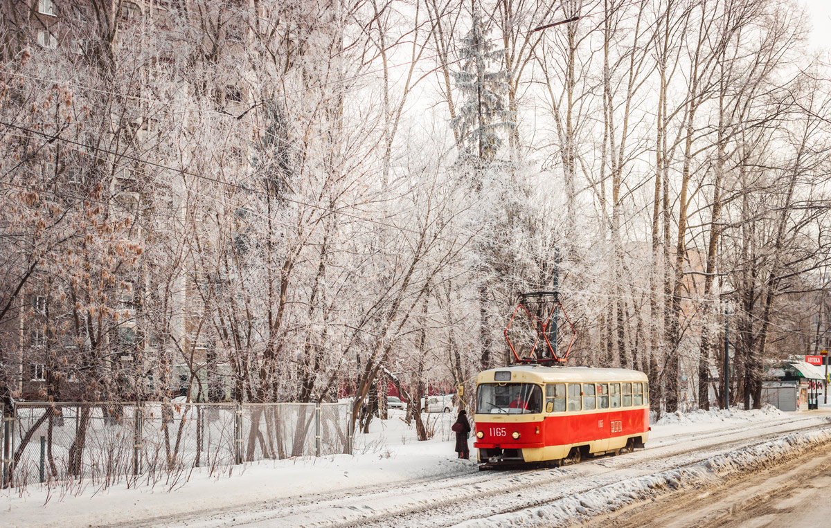 Ижевск, Tatra T3SU (двухдверная) № 1165