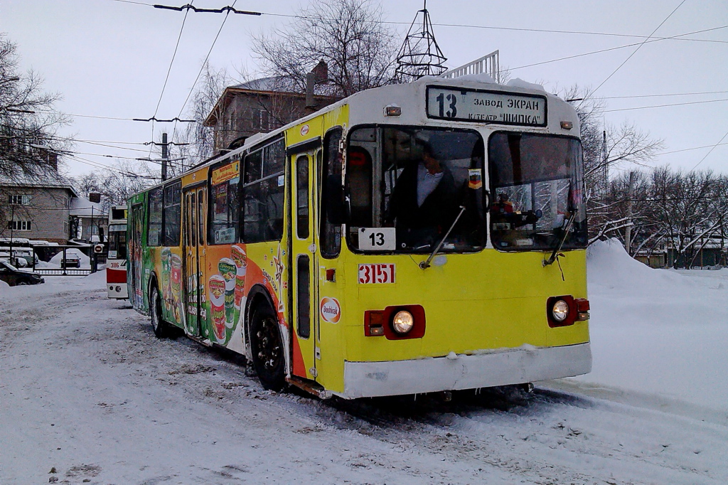 薩馬拉, ZiU-682G [G00] # 3151; 薩馬拉 — Terminus stations and loops (trolleybus)
