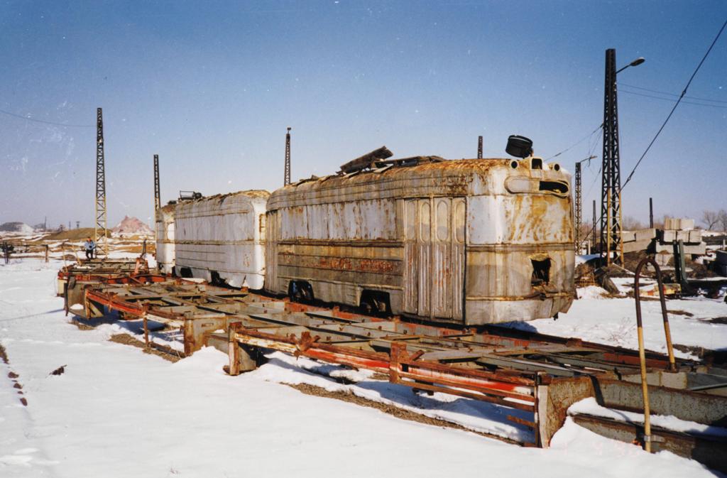 Караганда, КТМ-1 № 17; Караганда, КТМ-1 № 25; Караганда — Визит делегации транспортников 21.04.1998; Караганда — Старые фотографии (до 2000 г.); Караганда — Трамвайный парк