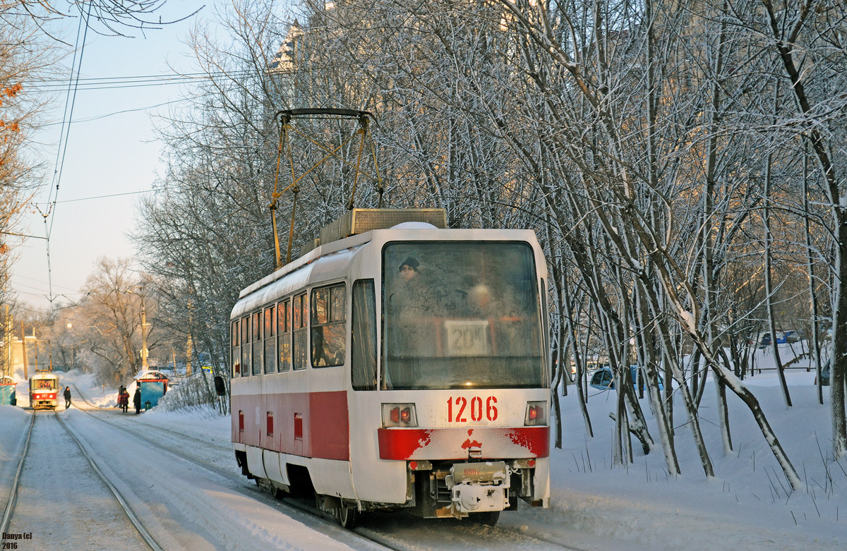 Самара, Tatra T3RF № 1206