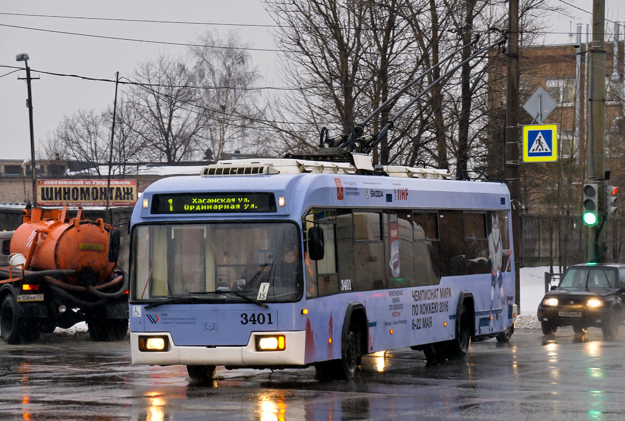 Санкт Петербург, БКМ 321 № 3401