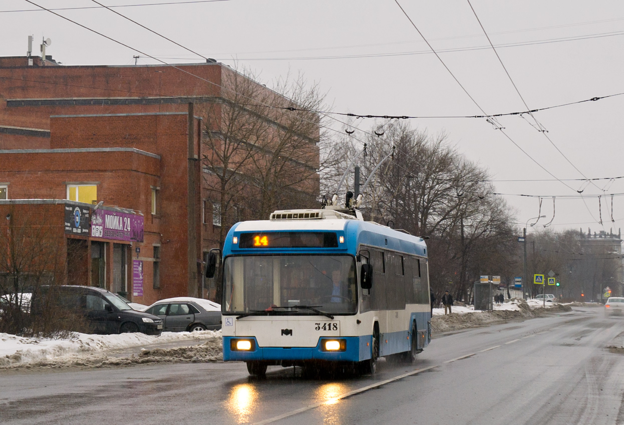 Санкт-Петербург, БКМ 321 № 3418