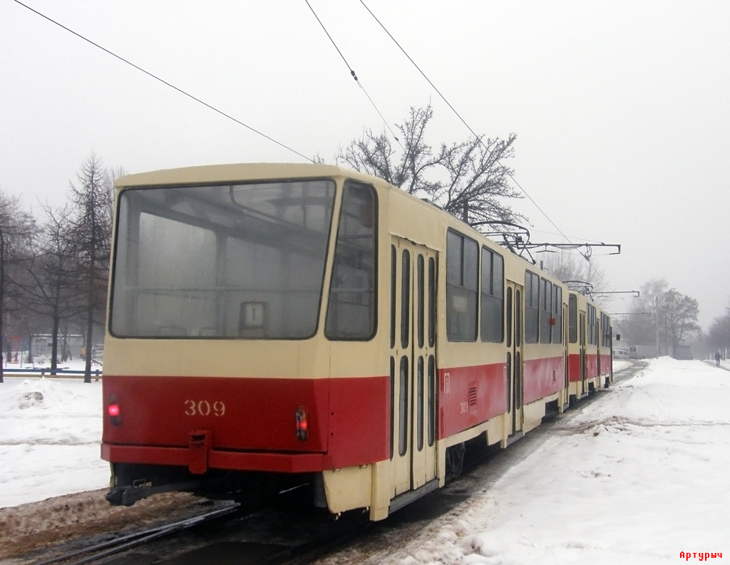 Киев, Tatra T6B5SU № 309