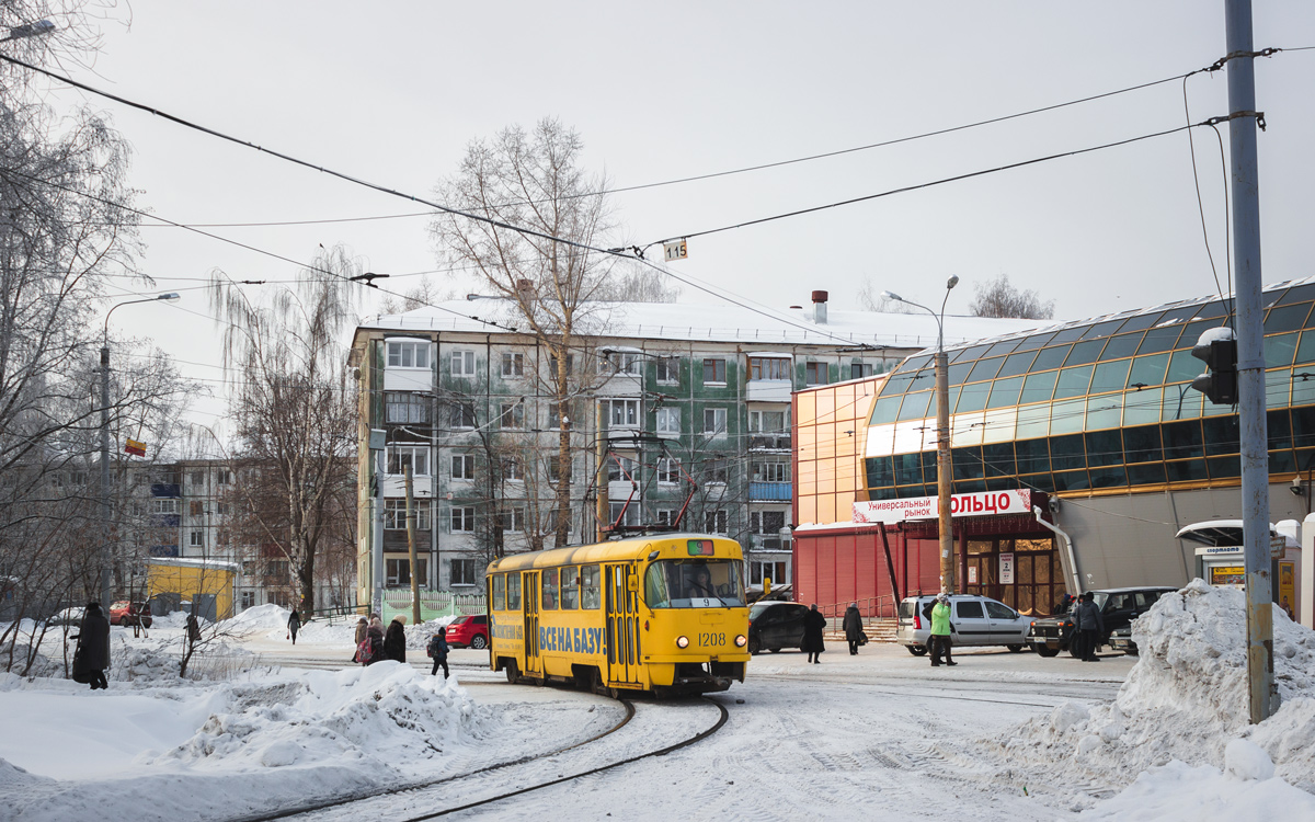 Ижевск, Tatra T3K № 1208