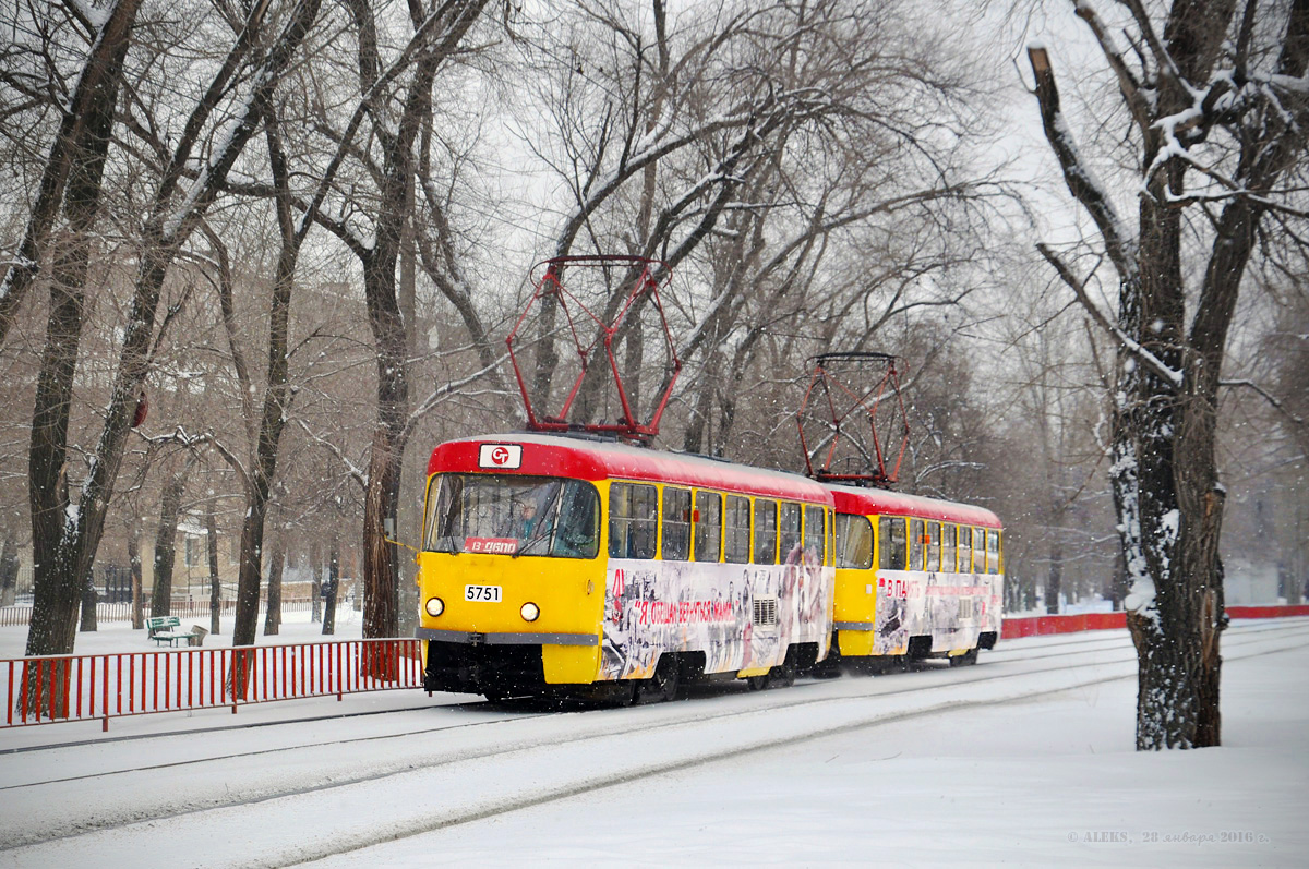 Wołgograd, Tatra T3SU Nr 5751; Wołgograd, Tatra T3SU Nr 5752