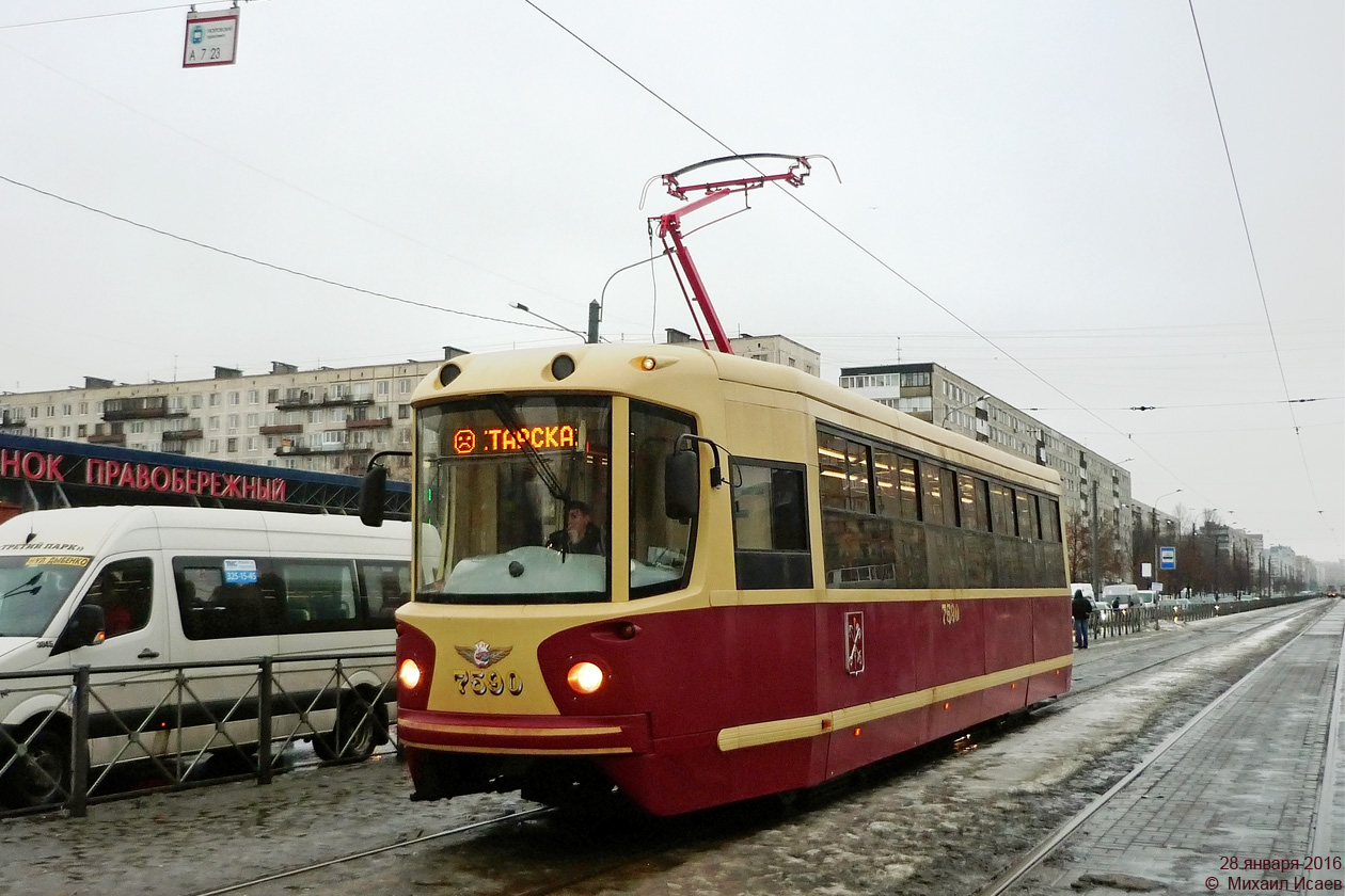 Санкт-Петербург, ЛМ-68М2 (мод. СПб ГЭТ) № 7590