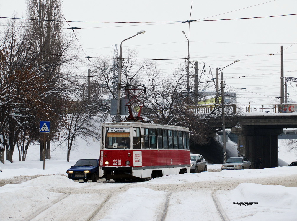 Саратов, 71-605 (КТМ-5М3) № 2210
