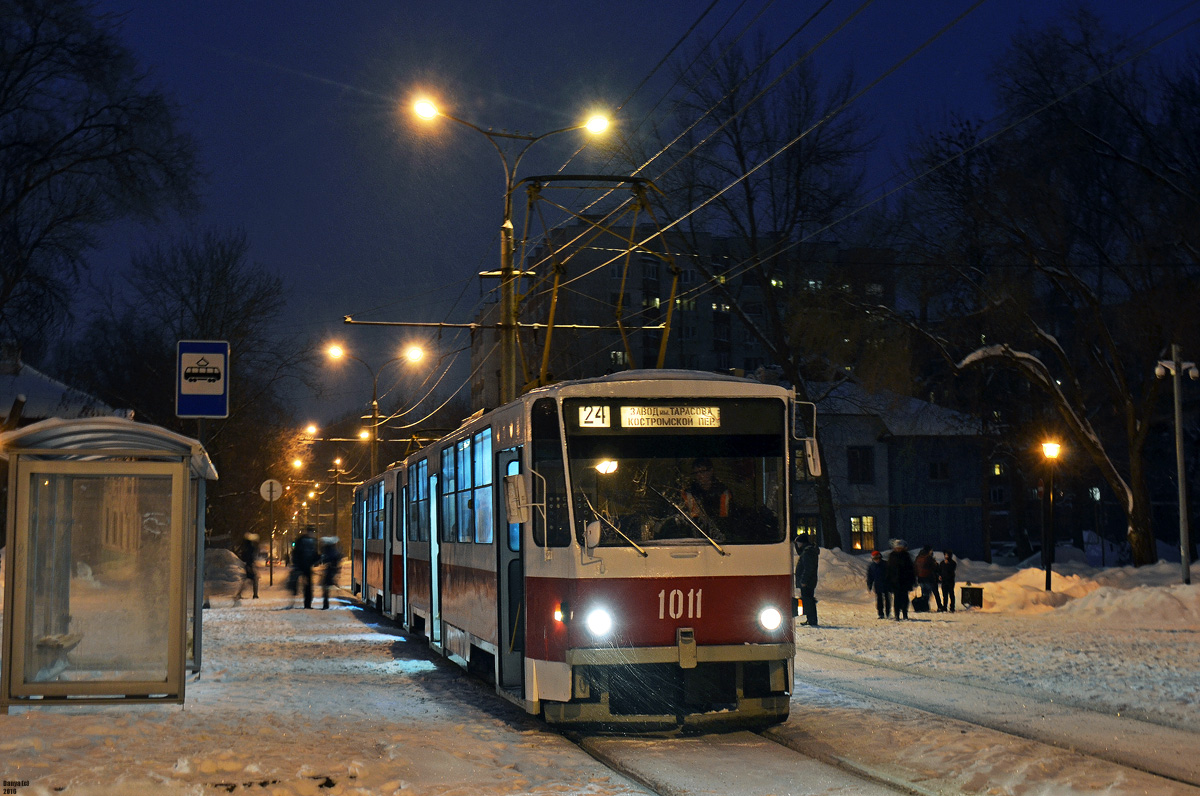 Самара, Tatra T6B5SU № 1011