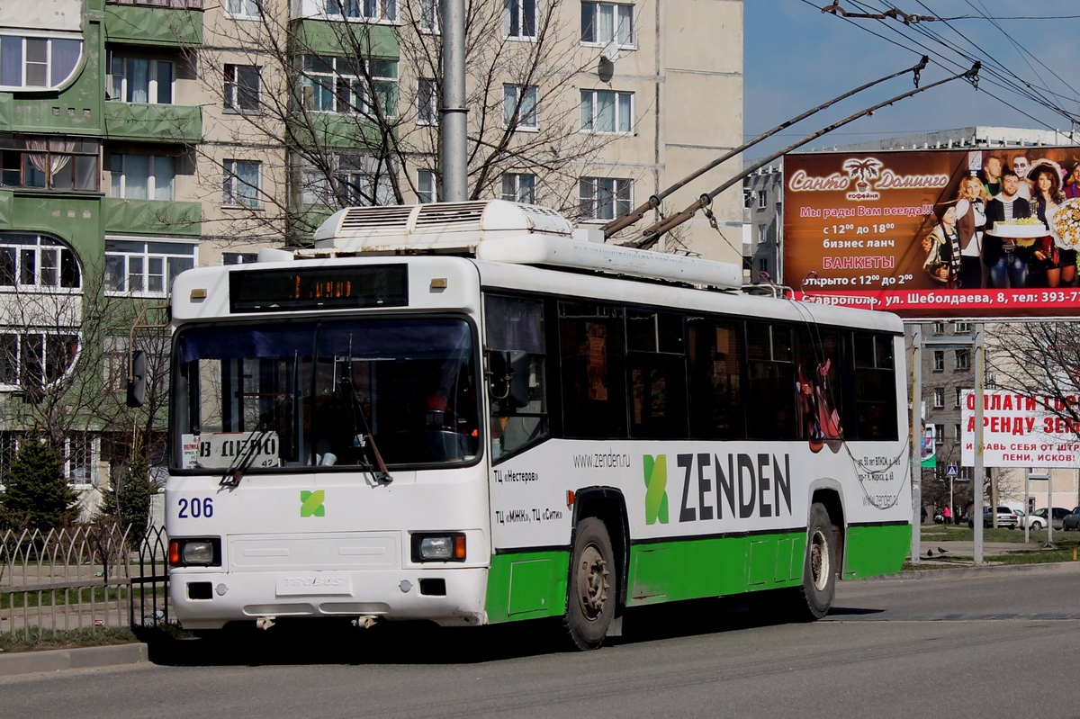 Ставрополь, БТЗ-52764Р № 206