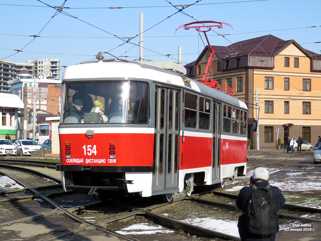 Краснодар, Tatra T3SU КВР МРПС № 154