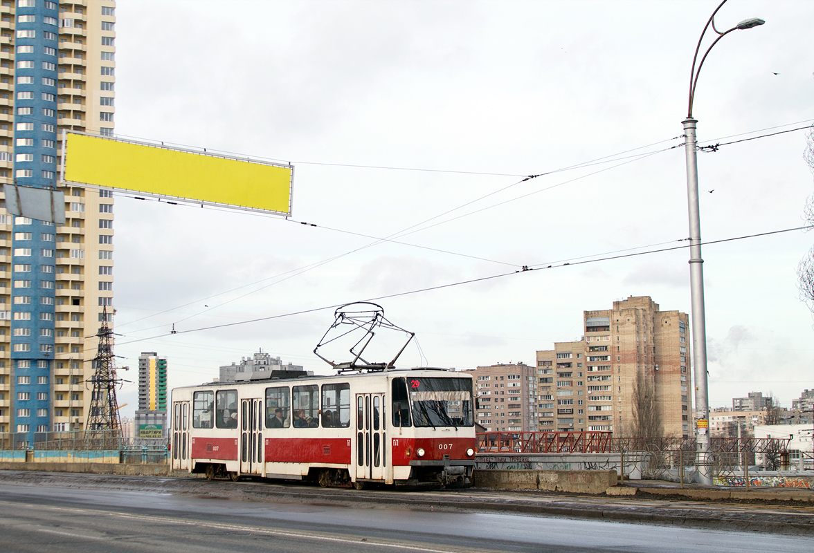 Киев, Tatra T6B5SU № 007
