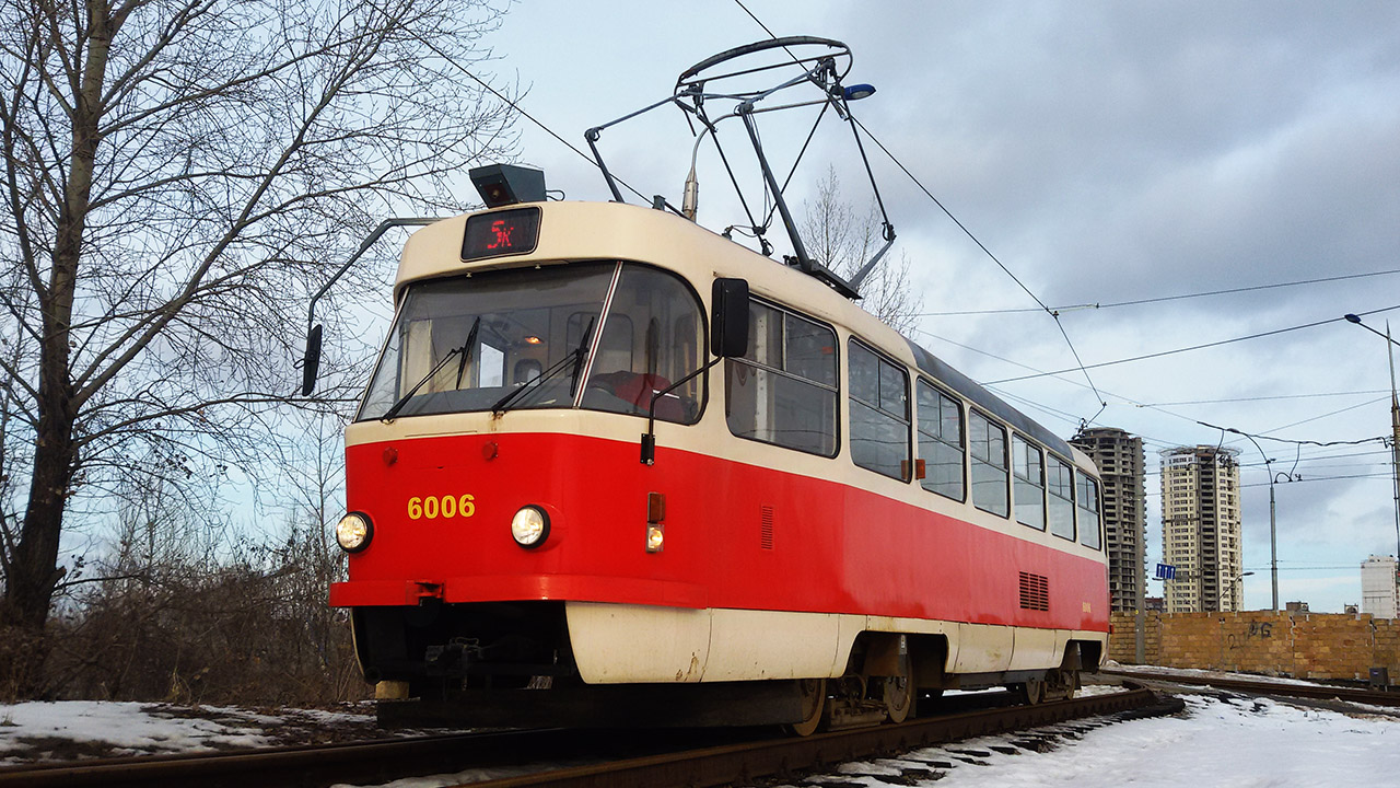 Киев, Tatra T3SUCS № 6006
