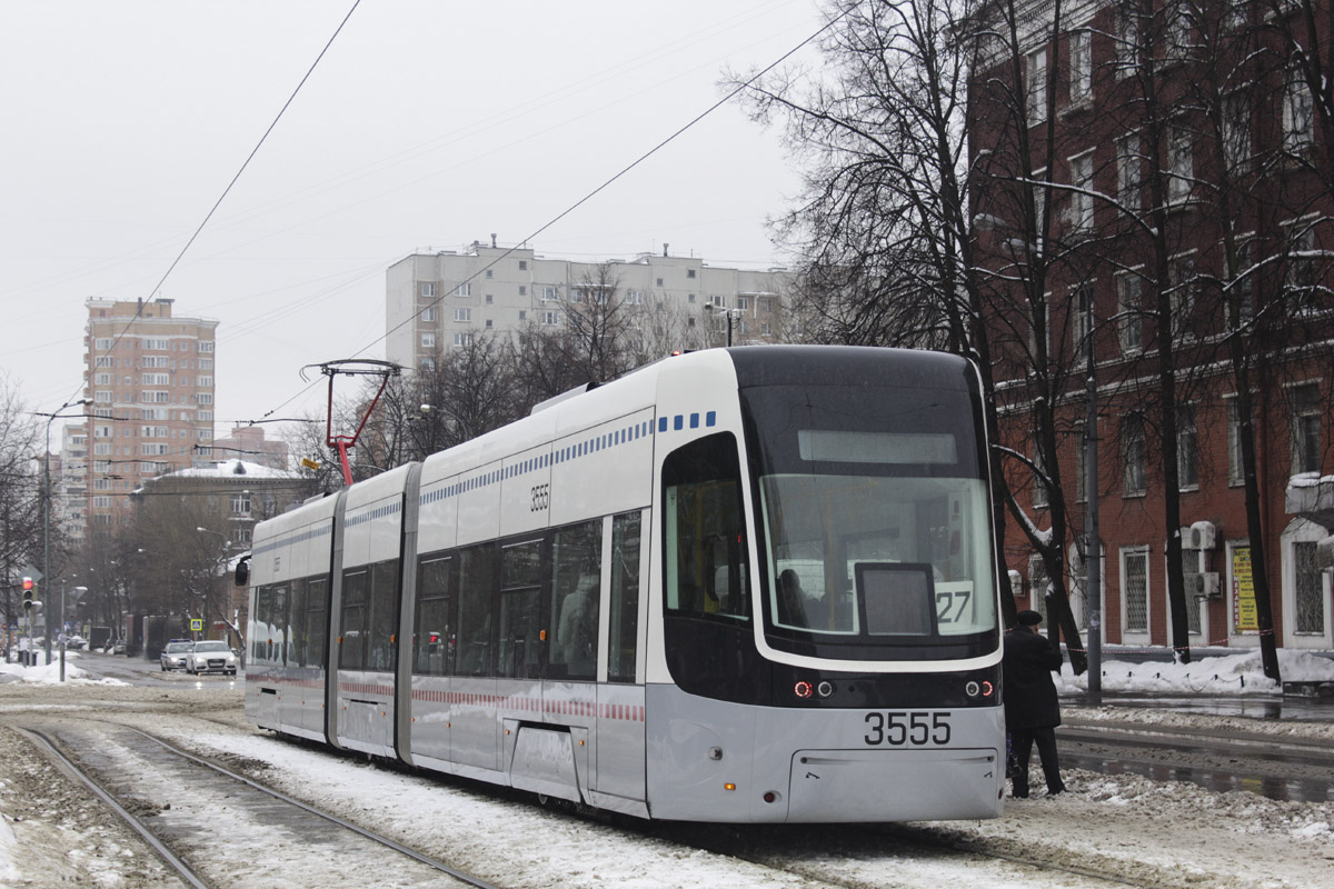 Москва, 71-414 (Pesa Fokstrot) № 3555