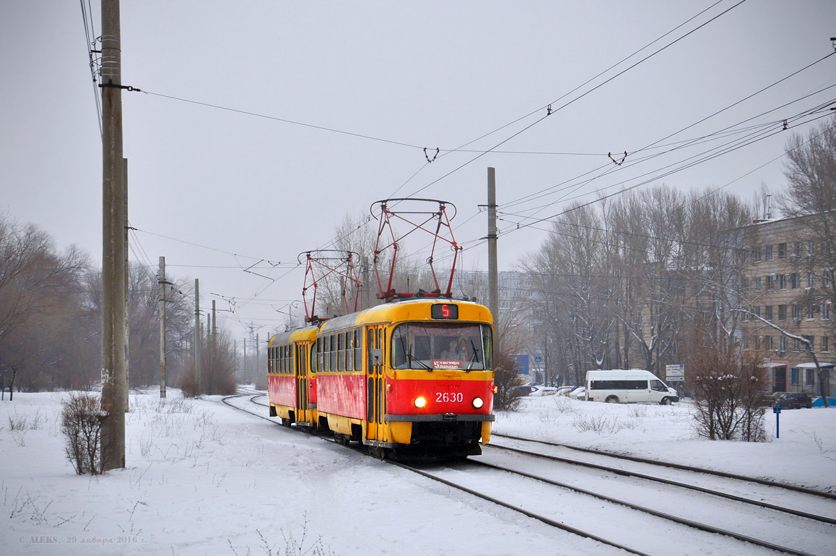 Волгоград, Tatra T3SU (двухдверная) № 2630; Волгоград, Tatra T3SU (двухдверная) № 2629