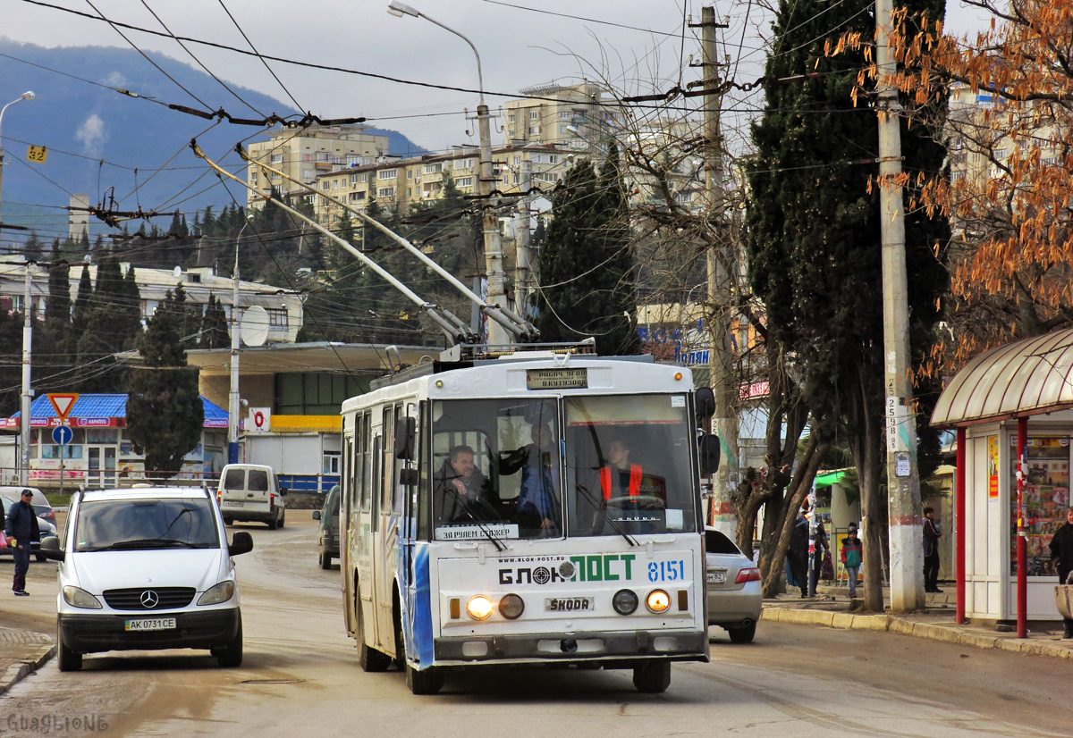 Крымский троллейбус, Škoda 14Tr11/6 № 8151