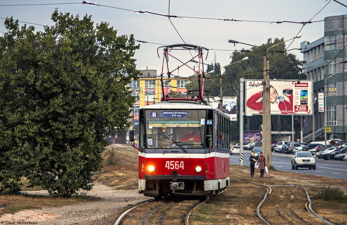 Харьков, Tatra T6B5SU № 4564