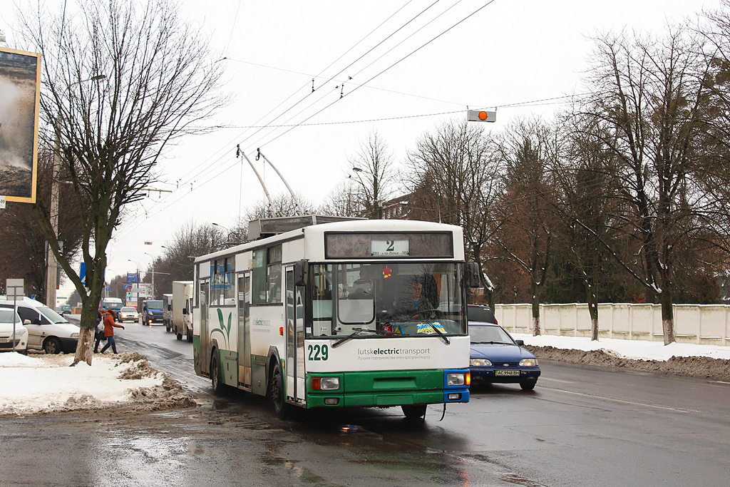 Lutsk, MPK/Jelcz 120MT № 229