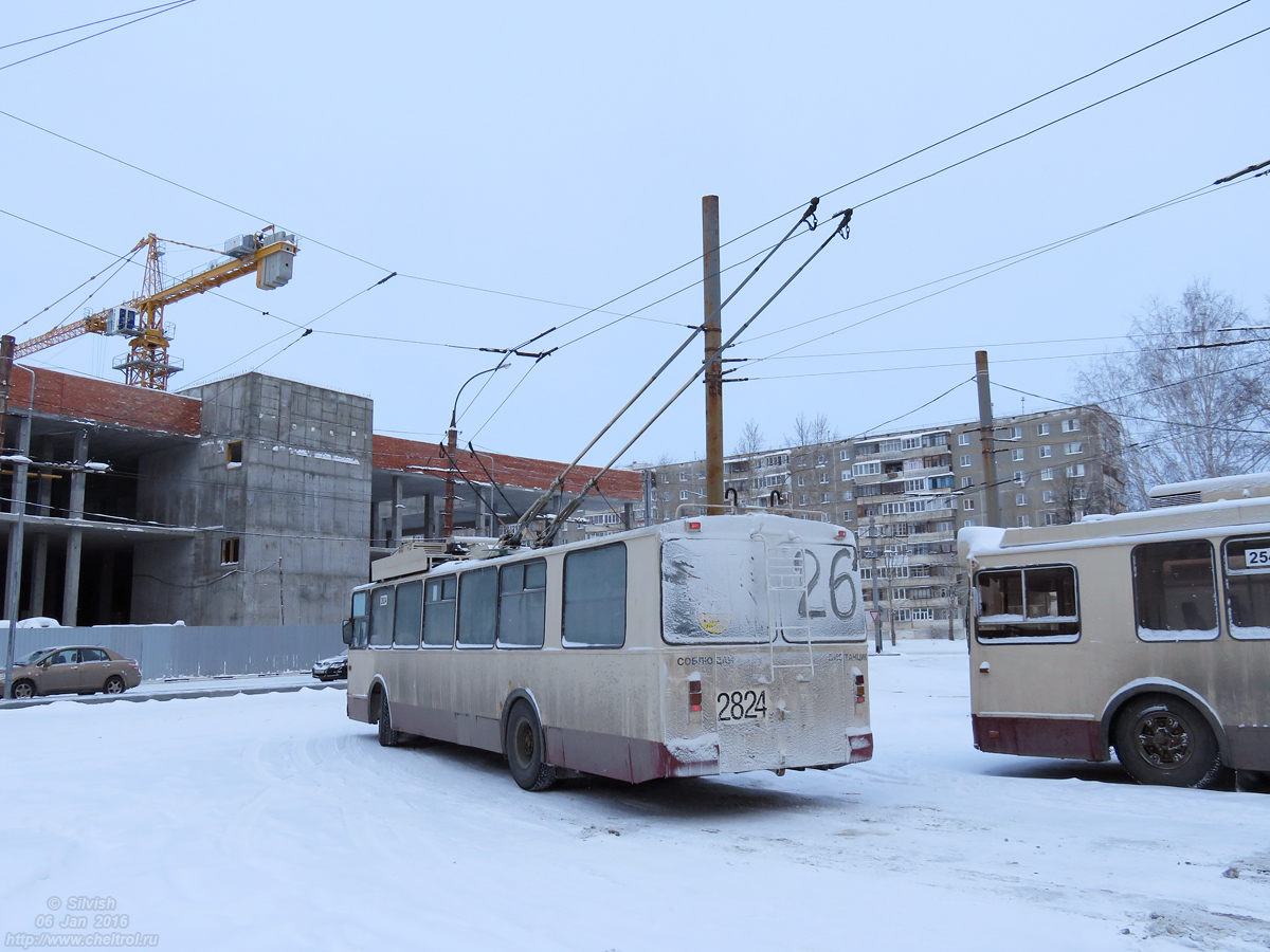 Челябинск, ЗиУ-682Г [Г00] № 2824