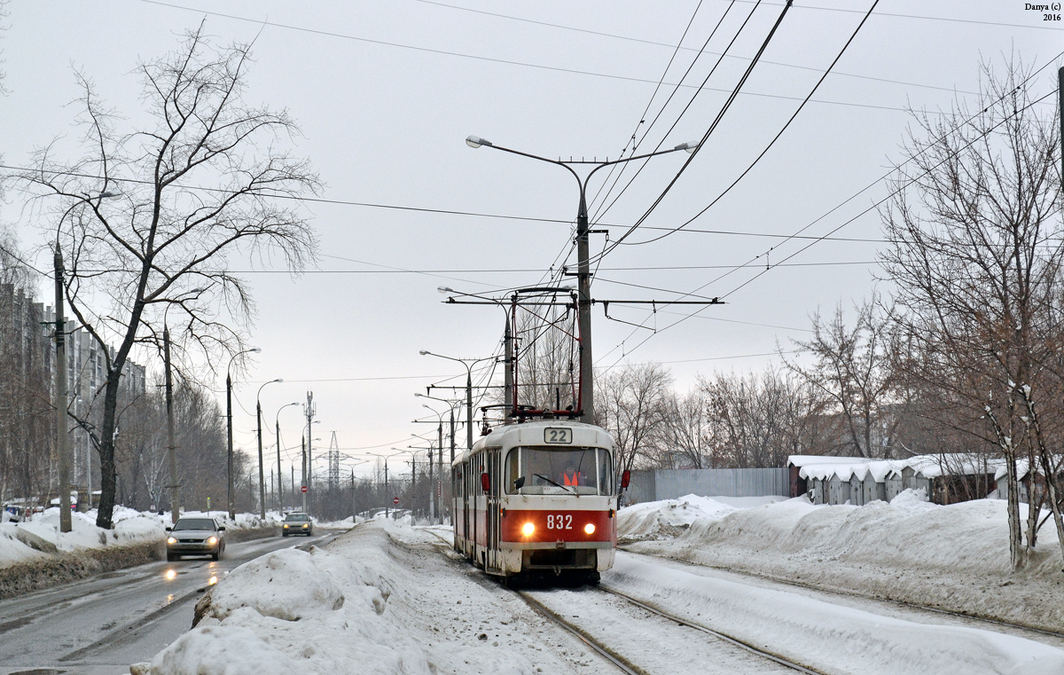 Samara, Tatra T3SU # 832 Samara, Tatra T3SU # 832