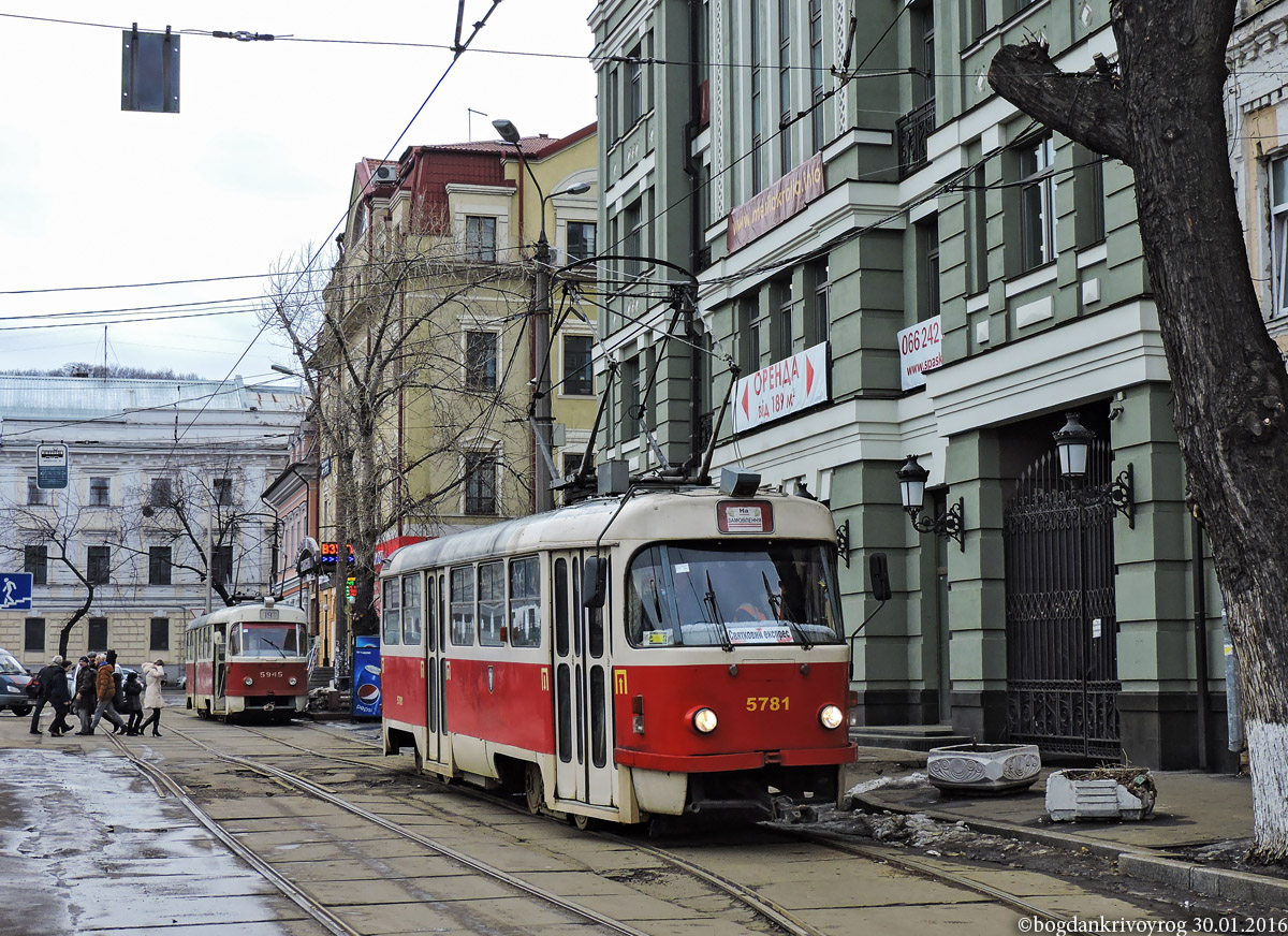 Kyiv, Tatra T3SUCS # 5781